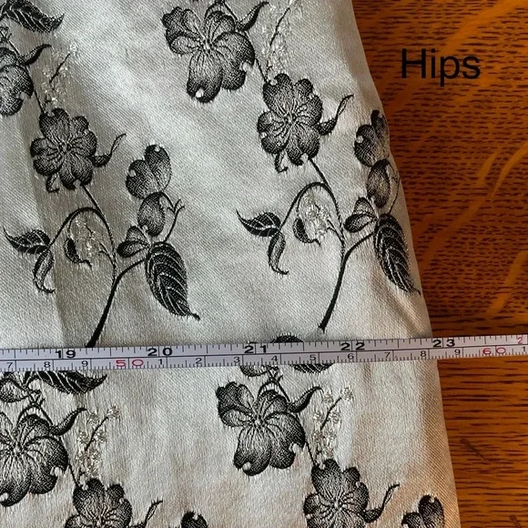 Vintage Y2K Silver Black Metallic Size 18 Mini Dress Onxy Nite Sheath Sleeveless - Picture 13 of 13